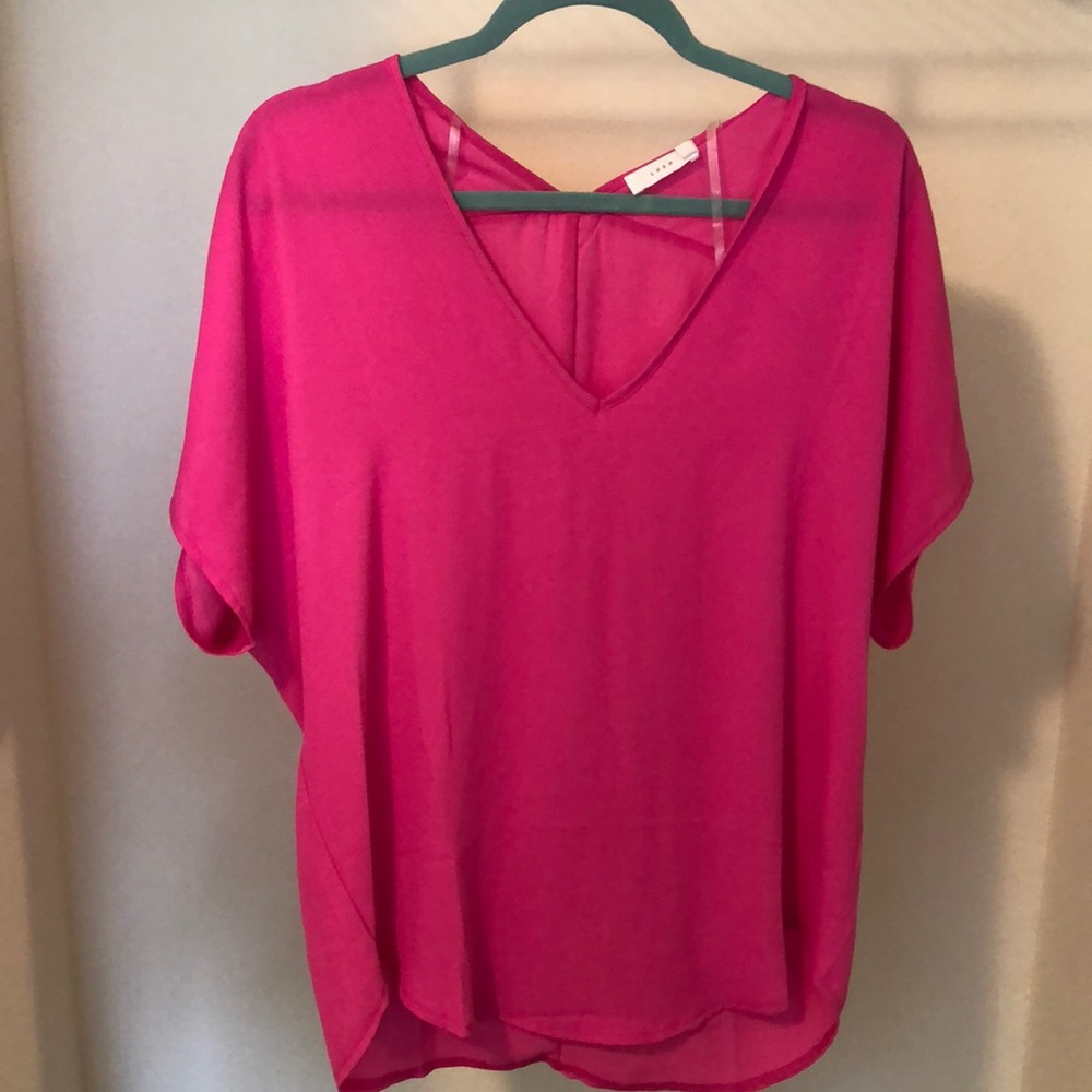Pink Chiffon Shirt